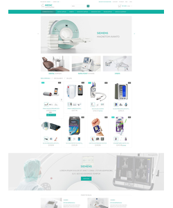 PrestaShop e-shop šablona na téma Lékařské č. 53790