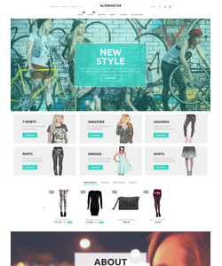PrestaShop e-shop šablona na téma Móda č. 55952