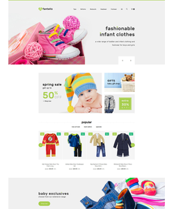 PrestaShop e-shop šablona na téma Rodina č. 61409