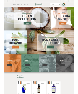 PrestaShop e-shop šablona na téma Krása č. 62329