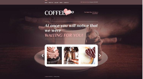 Moto CMS HTML šablona na téma Café a restaurace č. 46208