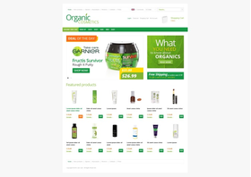 Zen Cart e-shop šablona na téma Krása č. 40109