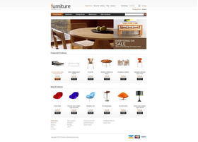 VirtueMart e-shop šablona na téma Interiér a nábytek č. 45480
