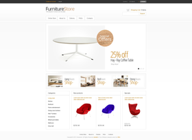 VirtueMart e-shop šablona na téma Interiér a nábytek č. 46817