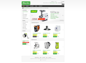 VirtueMart e-shop šablona na téma Elektronika č. 43756