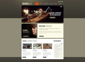 Moto CMS HTML šablona na téma Průmysl č. 46298