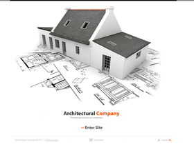 Flash CMS šablona na téma Architektura č. 44112