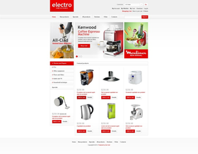 Zen Cart e-shop šablona na téma Elektronika č. 43914