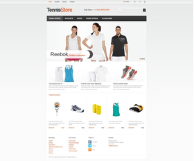 PrestaShop e-shop šablona na téma Sport č. 42976