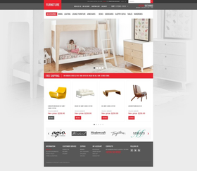 OpenCart e-shop šablona na téma Interiér a nábytek č. 40568