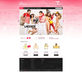 PrestaShop e-shop šablona na téma Krása č. 43270