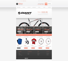 OpenCart e-shop šablona na téma Sport č. 44504