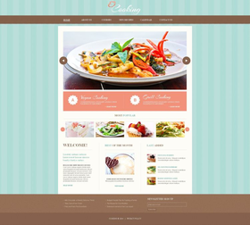 Moto CMS HTML šablona na téma Jídlo a pití č. 49170