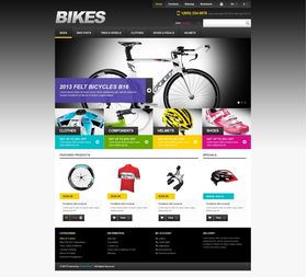 PrestaShop e-shop šablona na téma Sport č. 45769