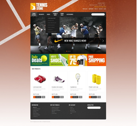 OpenCart e-shop šablona na téma Sport č. 40943