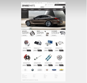 Zen Cart e-shop šablona na téma Auta č. 41808