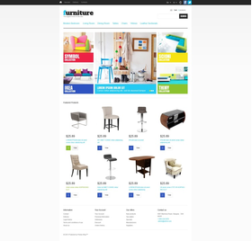 PrestaShop e-shop šablona na téma Interiér a nábytek č. 42128