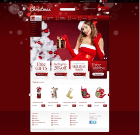 PrestaShop e-shop šablona na téma Vánoce č. 41879