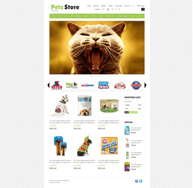 PrestaShop e-shop šablona na téma Zvířata č. 42504