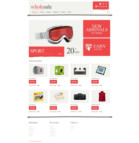 PrestaShop e-shop šablona na téma Móda č. 47800