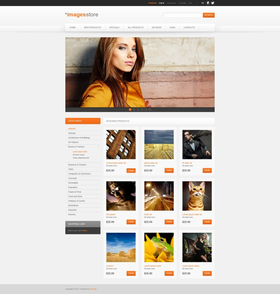 Zen Cart e-shop šablona na téma Umění a fotografie č. 41121