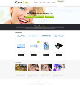 WooCommerce e-shop šablona na téma Lékařské č. 48400