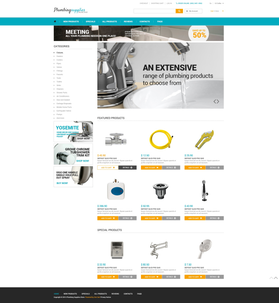 Zen Cart e-shop šablona na téma Údržbářské práce č. 49411