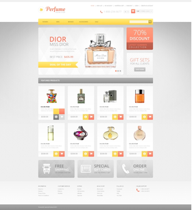 OpenCart e-shop šablona na téma Krása č. 46346