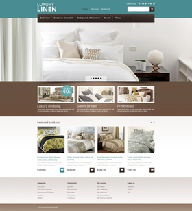 PrestaShop e-shop šablona na téma Interiér a nábytek č. 45748