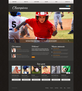 Joomla šablona na téma Sport č. 51762