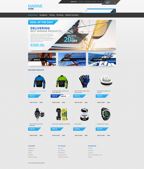 PrestaShop e-shop šablona na téma Sport č. 47419