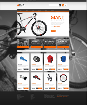 WooCommerce e-shop šablona na téma Sport č. 47392