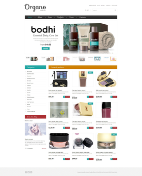 WooCommerce e-shop šablona na téma Krása č. 49014