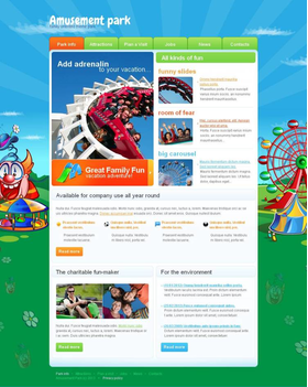 Moto CMS HTML šablona na téma Zábava č. 43656