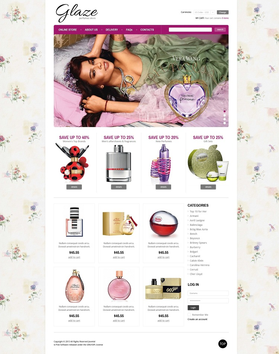 VirtueMart e-shop šablona na téma Krása č. 43623