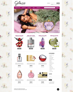 VirtueMart e-shop šablona na téma Krása č. 43623