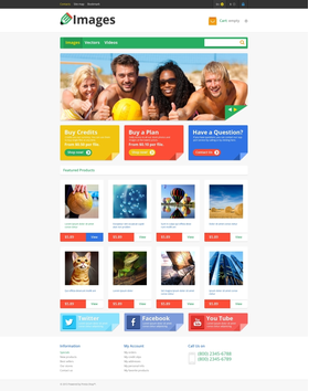 PrestaShop e-shop šablona na téma Umění a fotografie č. 45876