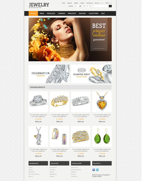 PrestaShop e-shop šablona na téma Šperky č. 42154