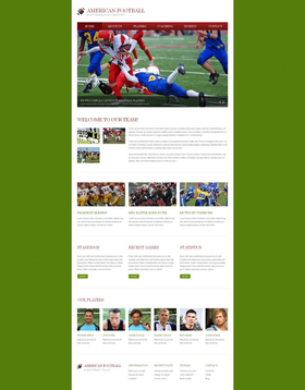 Moto CMS HTML šablona na téma Sport č. 47027