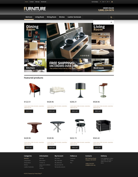 PrestaShop e-shop šablona na téma Interiér a nábytek č. 45522