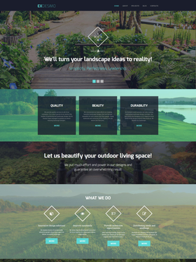 Drupal šablona na téma Venkovní design č. 55960