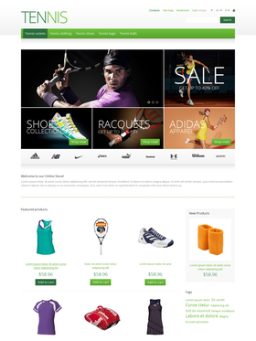 PrestaShop e-shop šablona na téma Sport č. 46011