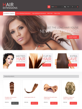 PrestaShop e-shop šablona na téma Krása č. 46527