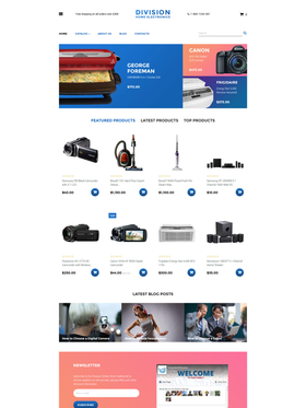 VirtueMart e-shop šablona na téma Elektronika č. 58180