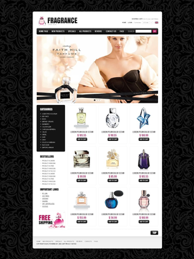 Zen Cart e-shop šablona na téma Krása č. 38068