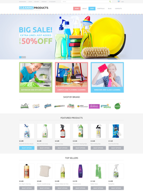 WooCommerce e-shop šablona na téma Nejpopulárnější č. 48265