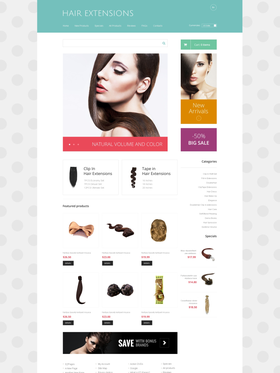 Zen Cart e-shop šablona na téma Krása č. 48267