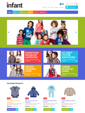 WooCommerce e-shop šablona na téma Rodina č. 48929
