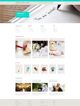 WooCommerce e-shop šablona na téma Svatby č. 48930