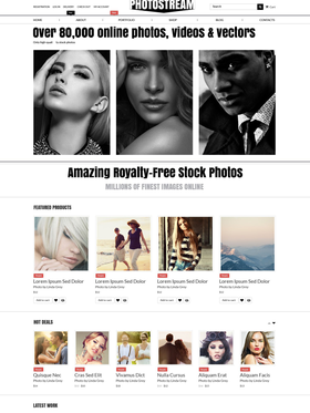 WooCommerce e-shop šablona na téma Umění a fotografie č. 52740